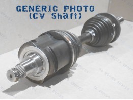 CV Shafts (pair), with nut and pin