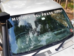 Sticker, Front-Long, Mighty 90s