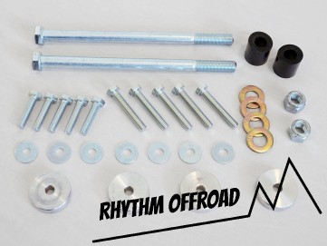 Diff drop - plate kit 4 - for 90 Series Prado 