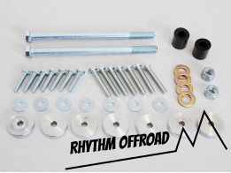 Diff drop - plate kit 7 - for 90 Series Prado 