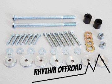 Diff drop - plate kit 7 - for 90 Series Prado 